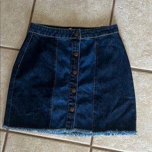 Hollister Blue Pencil Mini Skirt Casual